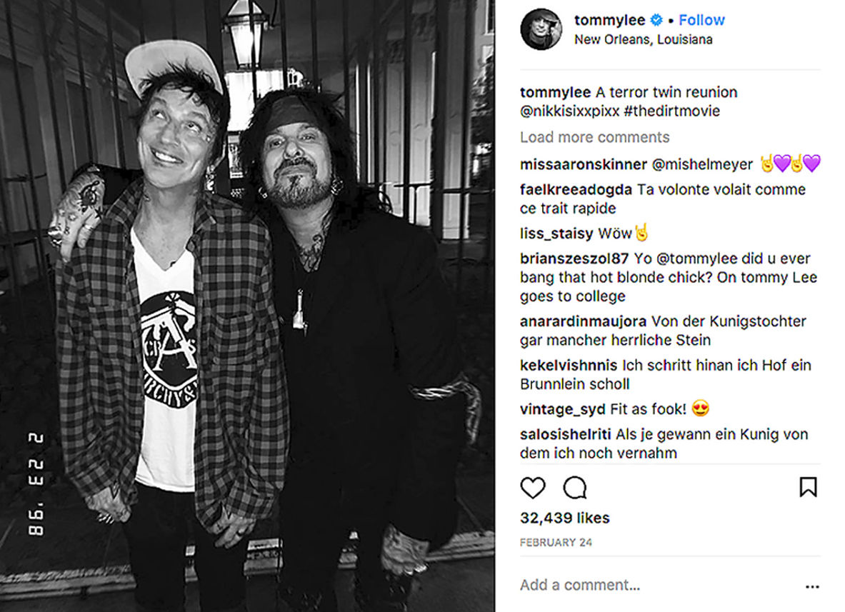 motley crue Instagram